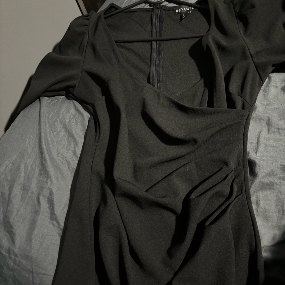 black formal dress